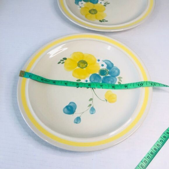 ji stonecrest andre ponche design collection 202 happy handpainted dinner plates - Picture 6 of 10